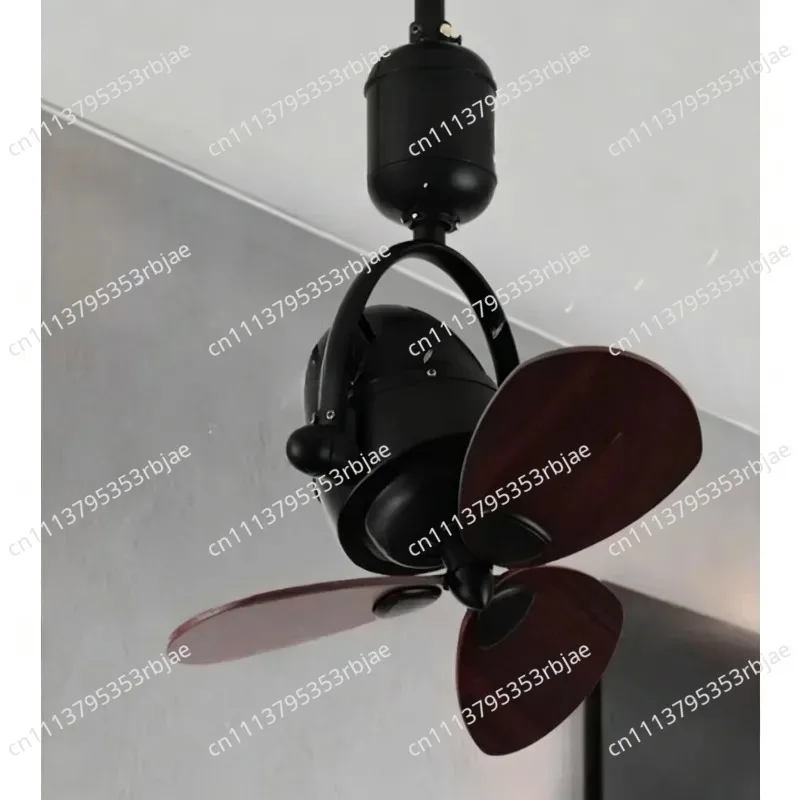 Suitable for silent mini ceiling fans, bedroom and study silent thin fans, small space designer corner fans