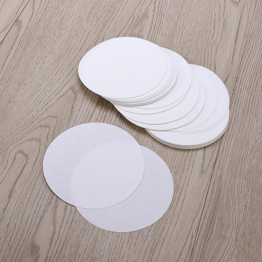

100 PCS Filter Paper Qualitative Disposable Developed Base Fit Disc Discs Science Cigarette