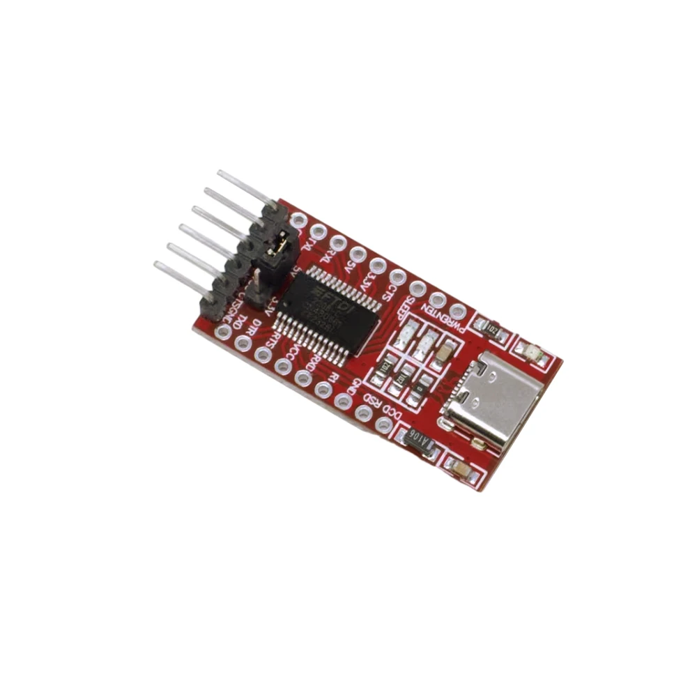 FT232RL FTDI Type-C to TTL Serial Converter Adapter Module 3.3V 5.5V FT232R Breakout Mini USB to TTL Adapter Board for Arduino