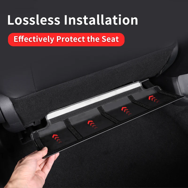 Stainless Steel Seat Defense Plate for Lexus LX570 GX460 GX400 2008-2023 2021 2020 Interior Decoration upgraded Accessories