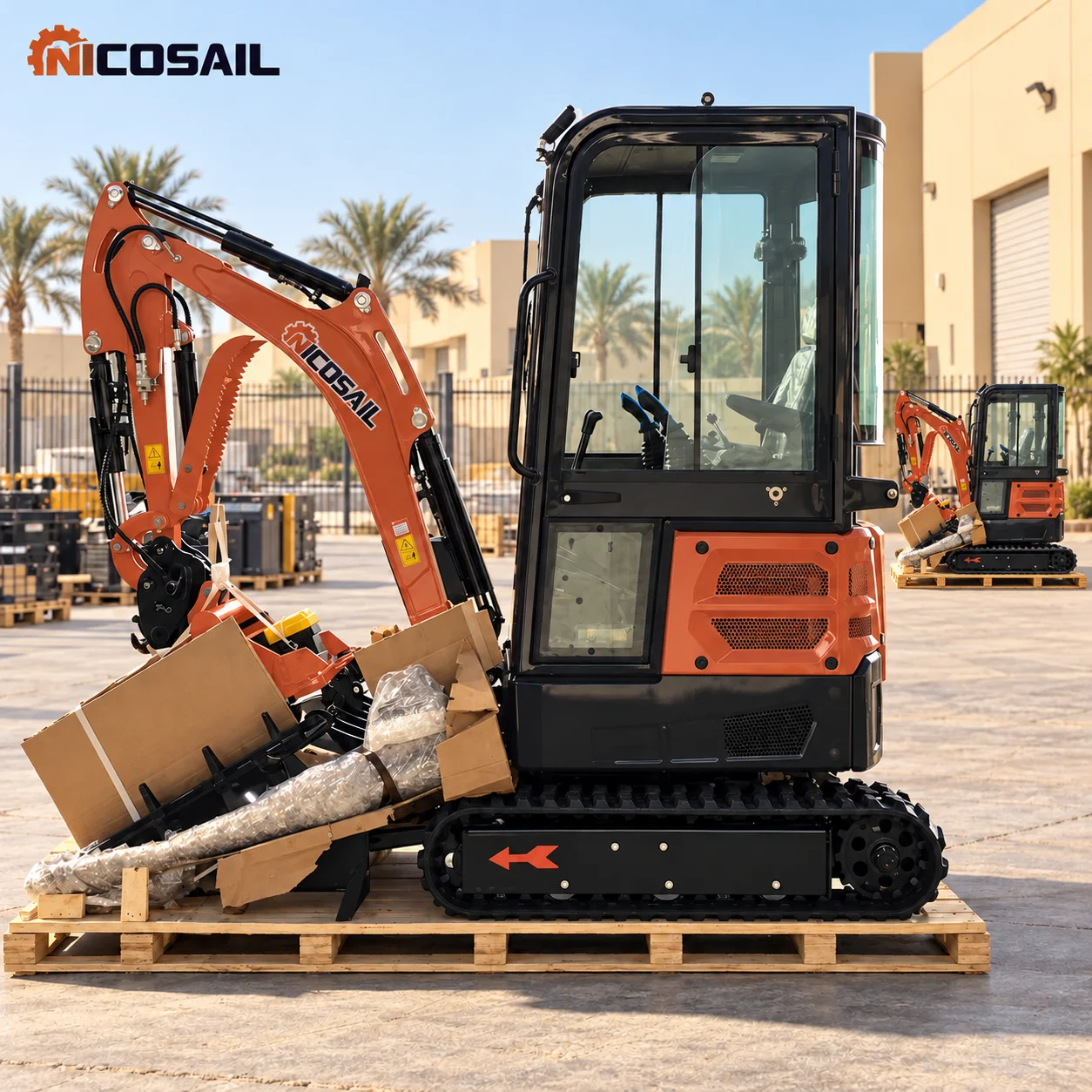 Factory Supply 2 Ton Mini Crawler Excavator for Earthmoving Trenching and Small Building Projects