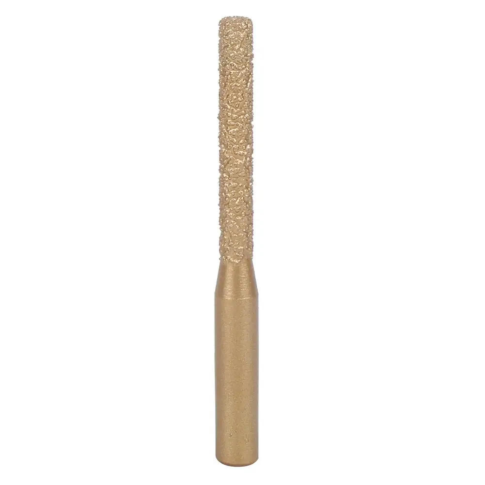 Golden Brazed Router Bits - Straight Shank Cutter for quartz , Stone & Marble Seam Knife