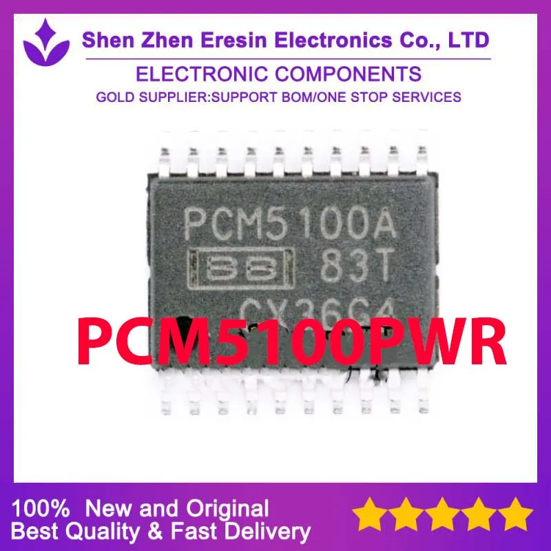 Free shipping    5PCS/LOT  PCM5100PWR TSSOP20     New and original