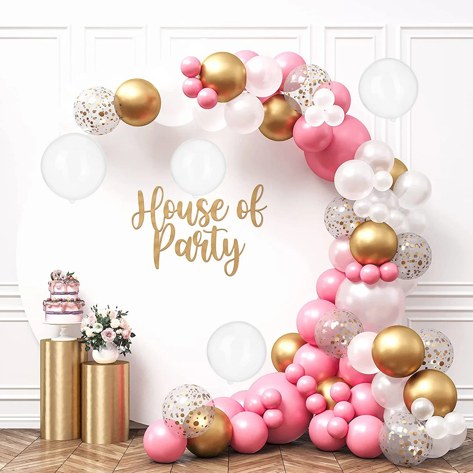 

100 pcs Bobo Balloons 8 Inch Clear Transparent Party Balloons For Wedding Birthday Shower Festival Decoration Bubble