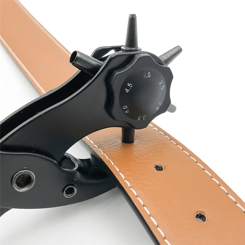 

Дырокол для кожи Дырокол для кожи Для кожи Для кожаных ремней Часы Для ремней Диаметр: 4,5/4/3,5/3/2,5/2 мм