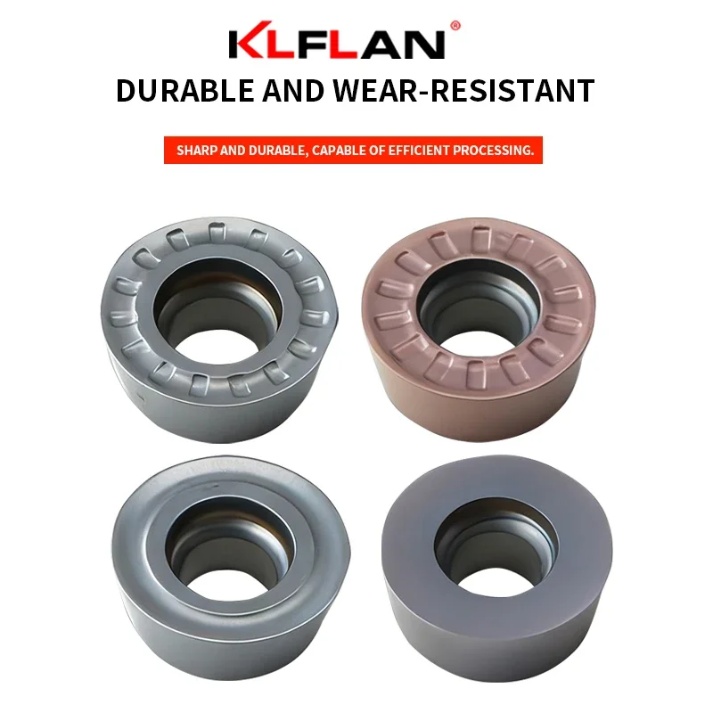 BASSETT RPMT10T3 RPMT1204 RPMW1204 RPMW1003 APMT1604 APMT1135 Inserts de fraisage haute dureté carbure cémenté CNC moule insert