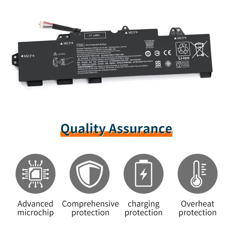 Laptop Battery TT03XL Battery For HP EliteBook 850 G5 G6 ZBook 15U HSTNN-UB7T HSTNN-LB8H DB8K 932824-2C1 933322-855