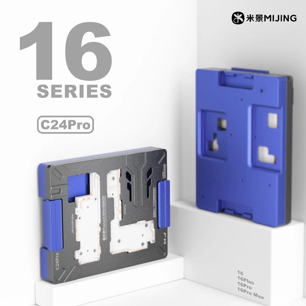 Mijing c24pro c24 suporte de teste de camada intermediária para ip 16/16 plus/16 pro/16 pro max placa-mãe lógica função ferramenta de teste