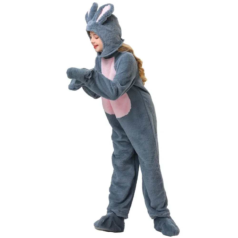 

Children's Animal Little White Little Gray Rabbit Performance Costume Children's Animal Stage Performance Costumes