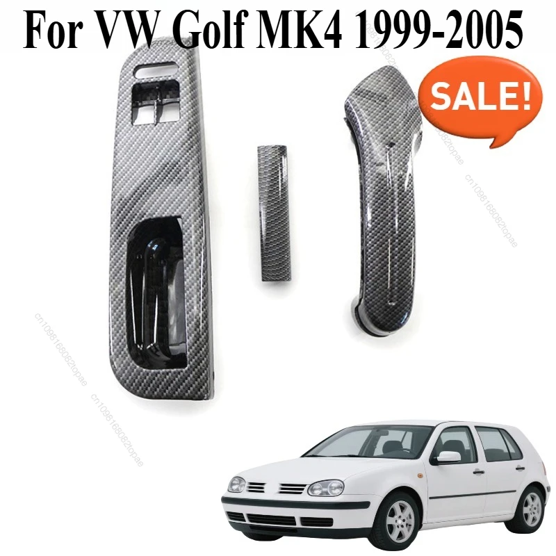 

Carbon Fiber Window Switch Control Panel Trim For VW Golf MK4 1999 2000 2001 2002 2003 2004 2005