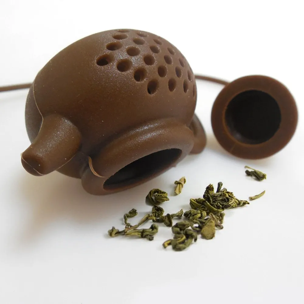 Free Shiping Details About Tea Infuser Strainer Silicone Tea Bag Leaf Filter Diffuser Kitchen accessories Accesorios De Cocina