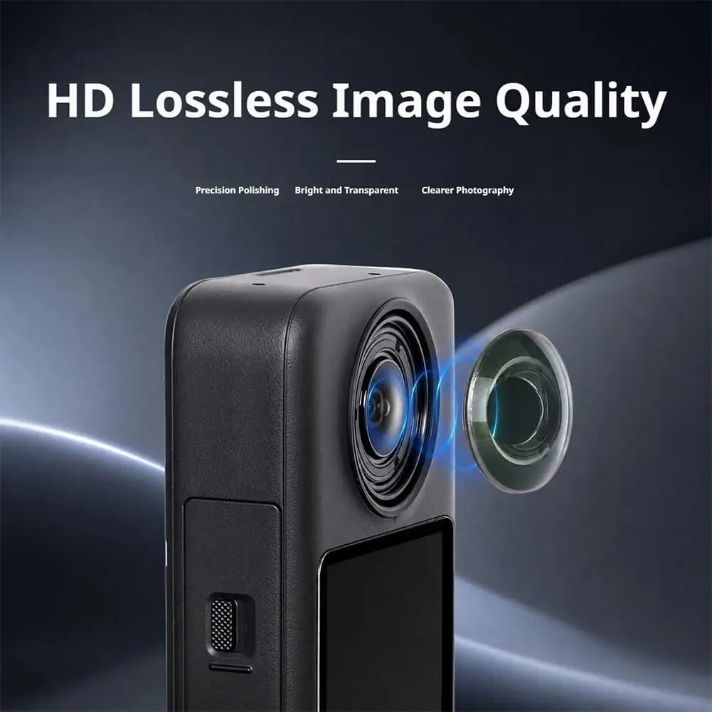 For DJI Osmo 360 II Replacement Lens Kit With Assembly Disassembly Tools For Replace Scratched Damaged Lens Repair Accessories