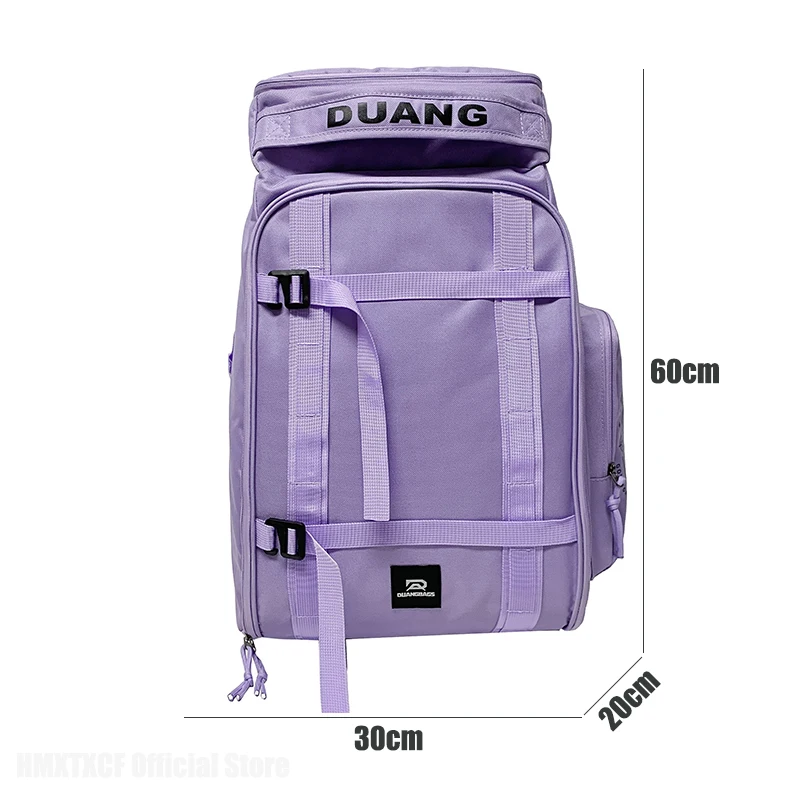 التزلج الرياضة حقيبة قاعة رياضة الرجال اللياقة البدنية السفر سكيت على ظهره كبيرة مقاوم للماء سكيت حزمة التدريب الكمبيوتر المحمول الجاف الرطب الحقائب المدرسية