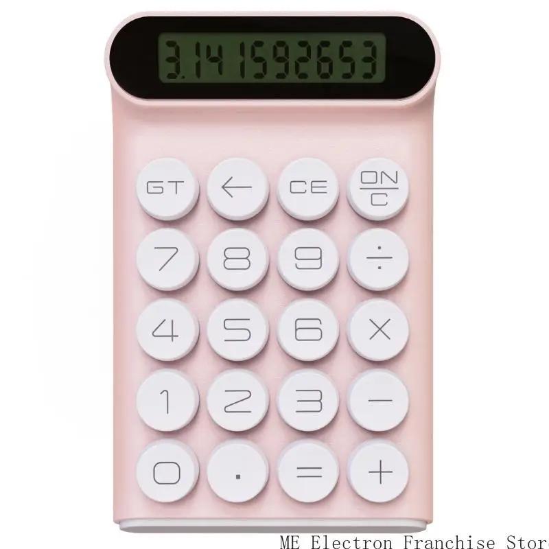 T5EA Łatwe w użyciu kalkulator komputerów stacjonarnych Świetnie do biurowy, studiów, kalkulatora kieszeni podróży nowoczesne