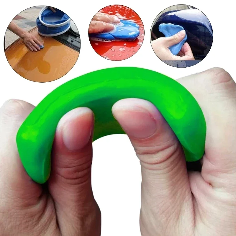 

100 г автомобильный очиститель глины, без покраски, глиняный стержень, автомобильное стекло, зеркало, поверхность, мусор, инструмент для очистки от ржавчины F19A