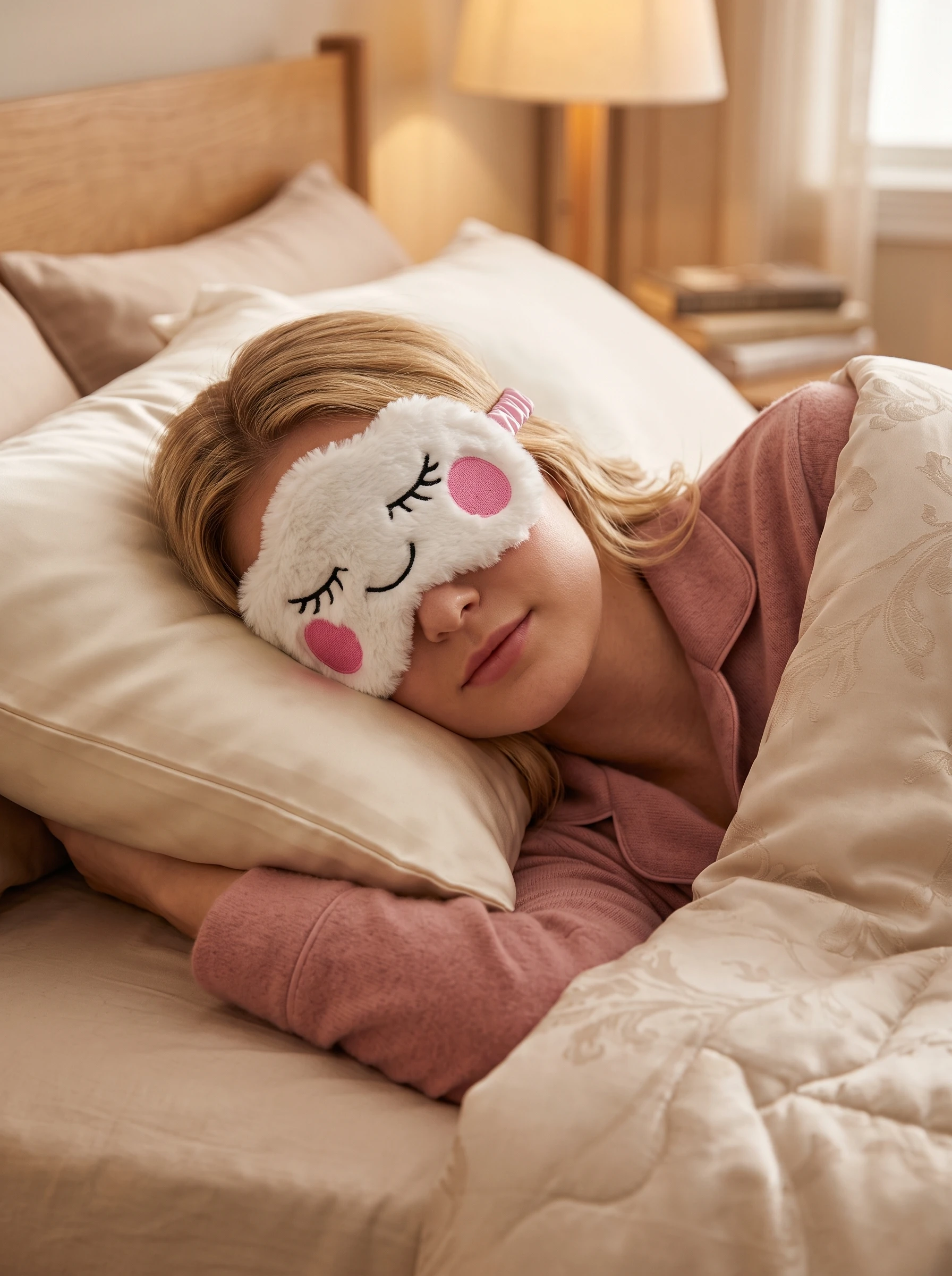 1개 성인용 플러시 자수 스마일 수면 안대, 낮잠 여행 - Eye Mask Sleep Travel 리뷰 및 가격