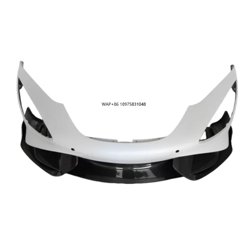 Semi Carbon Fiber Front Bumper Body Kit for 720S Upgrade Matching 765LT Style From Front Lip