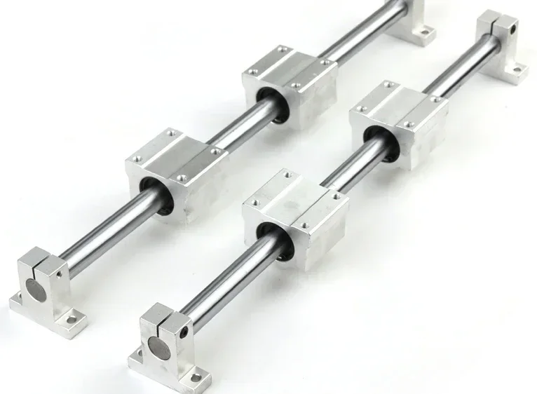 

Linear Rail Slide support for optical guide rail Shaft With Guide Support Bearing Slip Motor for DIY CNC Routers Mills Lathes