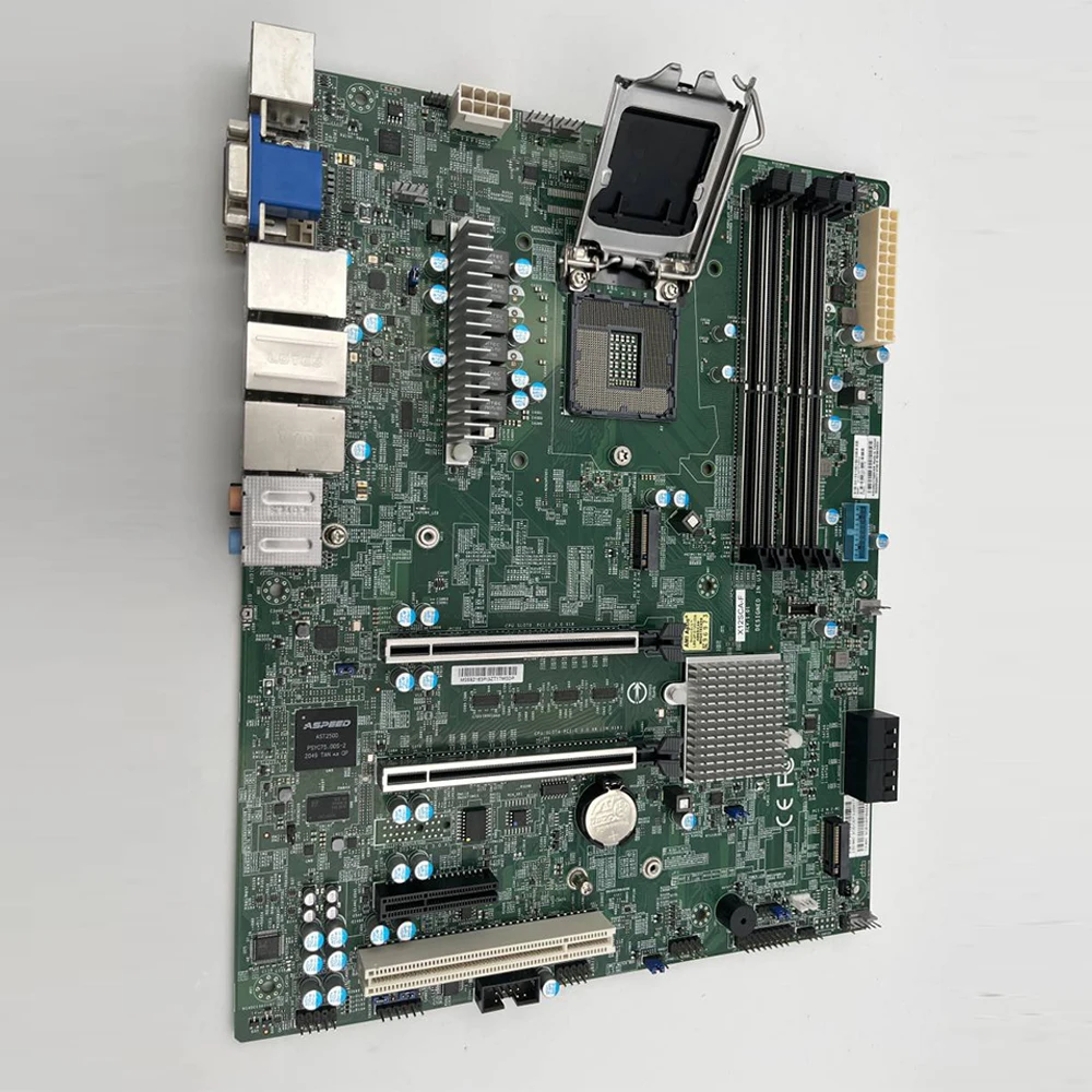 Server Motherboard For Supermicro Single-channel W480 Chip IPMI Tenth Generation i9 i3 i5 i7 X12SCA-F