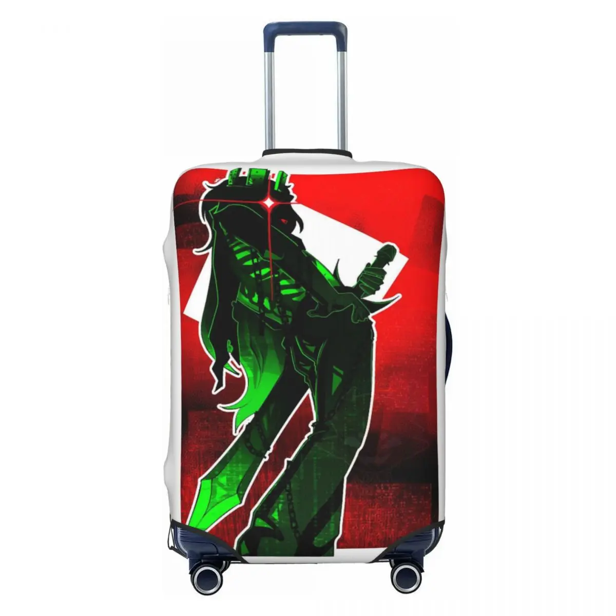 Forsaken 1x1x1x1 Kofferhülle Flug Reise Spaß Gepäck Zubehör Schutz