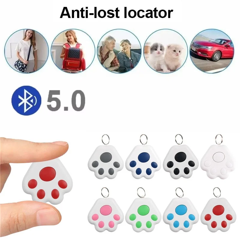 

Mini Smart GPS Locator Anti Lost Alarm Wallet Keychain Smart Tag Bluetooth Tracer Keychain Pet Child Tracker Locator Key Finder