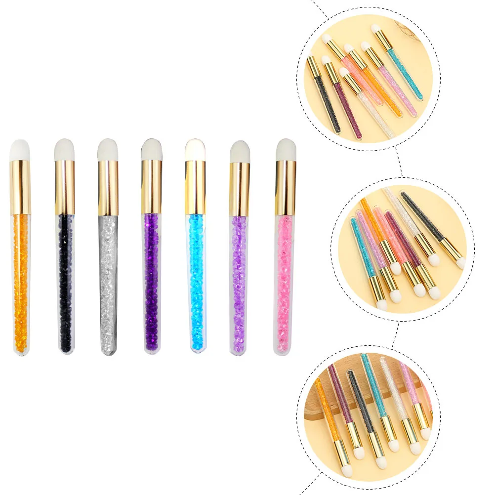 7Pcs Comfortable Face Care Brush Deep Cleansing Nose Pore Cleaner Blackhead Skin Brush Pore Cleaning Tool Facial Cleaning Tool