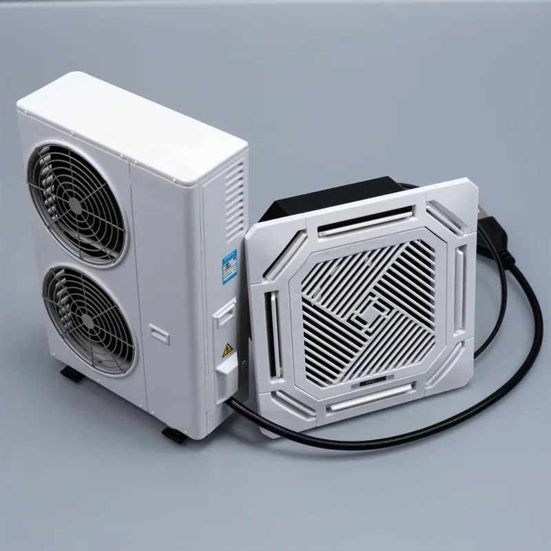 Simulation Central Air Conditioning for 1/12 1/14 Scene Decoration Home Appliances Miniature Model