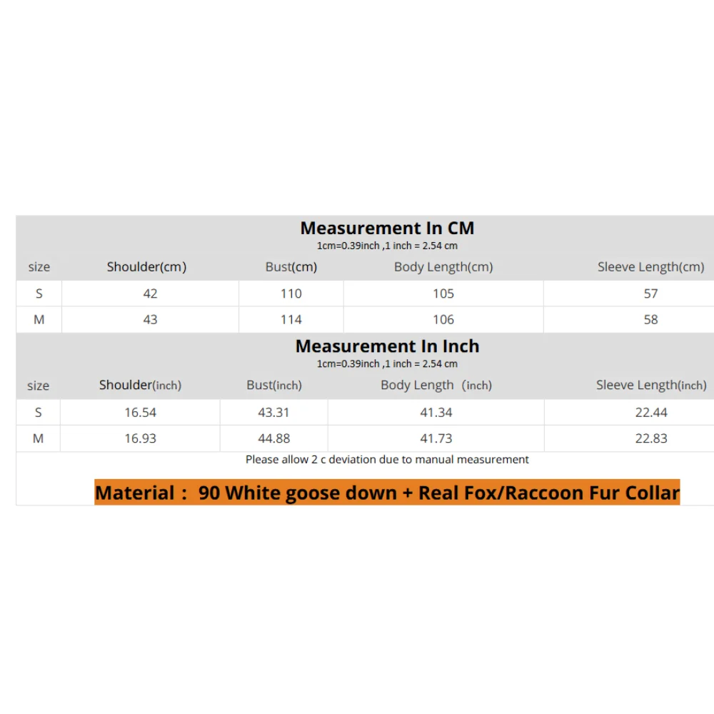 معطف نسائي بياقة من فرو الراكون الثعلب الحقيقي ، جاكيت مبطن بأوزة بيضاء ، معطف طويل من الفرو الطبيعي ، ملابس خارجية دافئة ، شتاء الأوروبي ، جديد