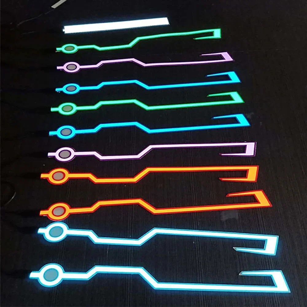 

Лента для шлема EL наклейка светодиодная лента для шлема мотоциклетный светильник для шлема аксессуар для ночной езды водонепроницаемый светодиодный холодный свет