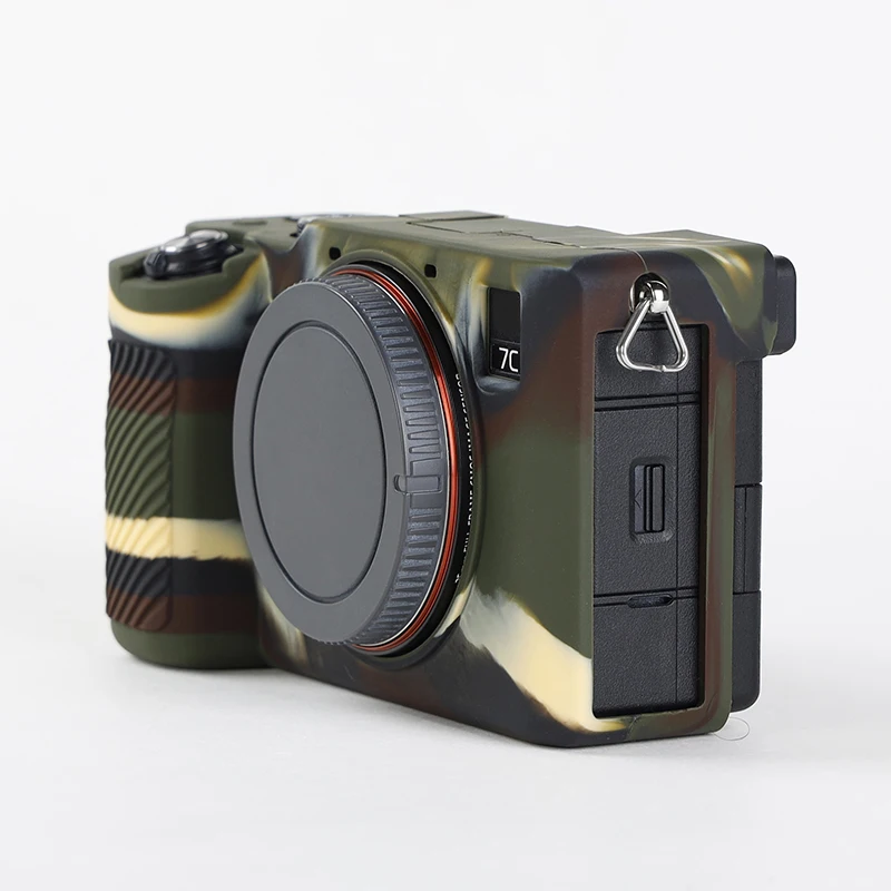 Мягкая силиконовая резиновая оболочка для камеры Sony A7C/A7 IV/A7 Mark IV/A7M4