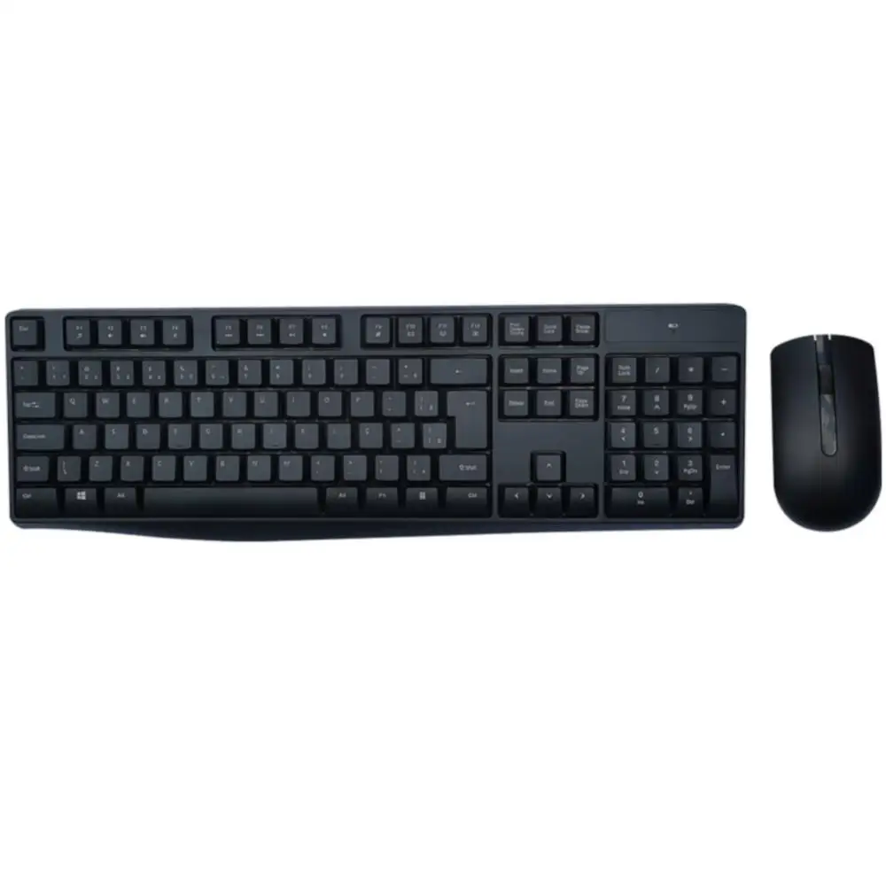 Teclado e Mouse Sem Fio USB 2.4GHz com Baterias TC269: Uma Solução Prática para Trabalho e Entretenimento
