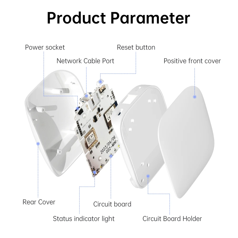 AVATTO Tuya Zigbee3.0 Smart Wired Gateway Hub Smart Home Bridge Wireless Remote Control Support Alexa Google Home Alice