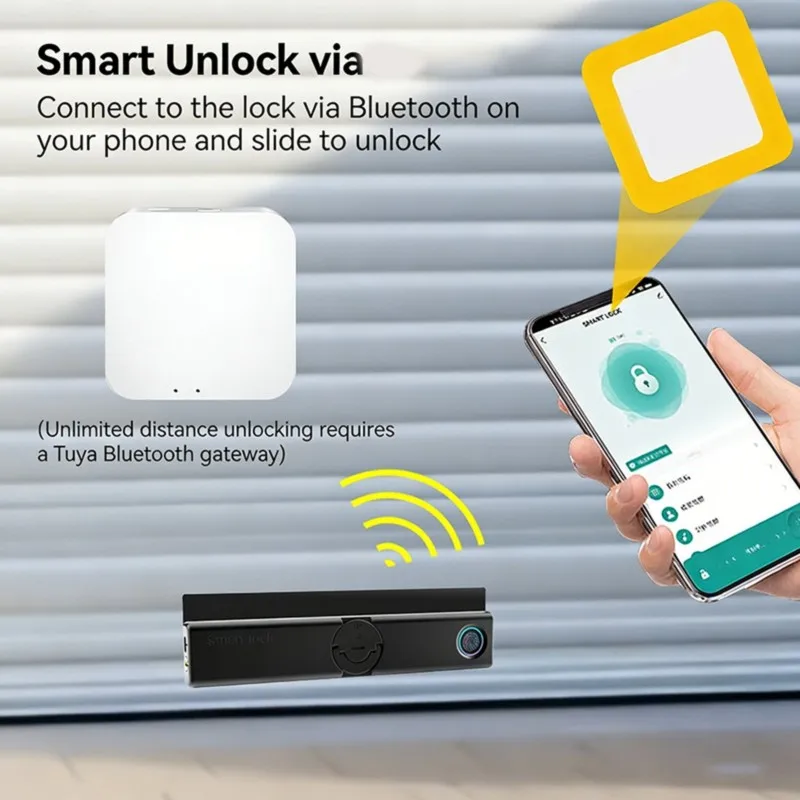 luda-remote-control-via-tuya-gateway-smart-rolling-gate-lock-with-tuya-fingerprint-key-ip54-waterproof-bottom-installation