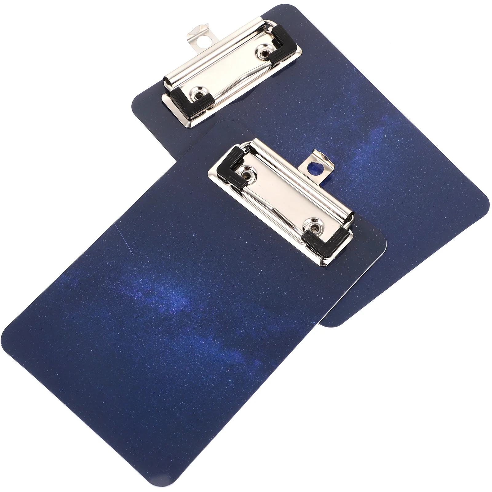 2 Pcs Star Writing Pad Cardboard Contract Data Splint Point Menu Clip 2pcs Support Office Clipboards Portable