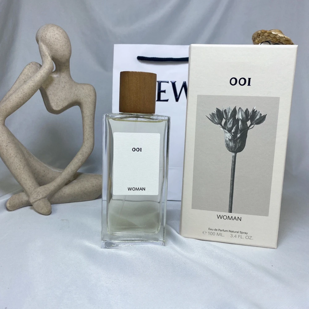 100ml Brand L Perfume OOI SOLO AURA AGUA EARTH ESENCIA AIRE for Man Women Light Fragrance Strong Fragrance