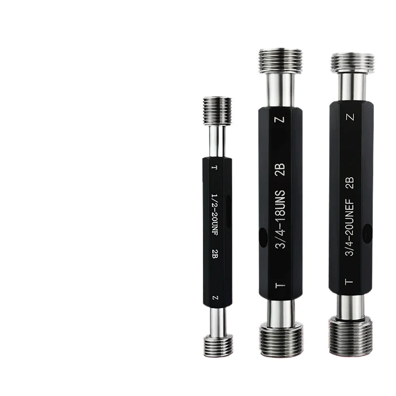 UNC UNS UNF American standard thread plug gauge customized Go And Nogo 0-80 1-64  2-56 6-32 1/2-16 5/8-14 9/16-18
