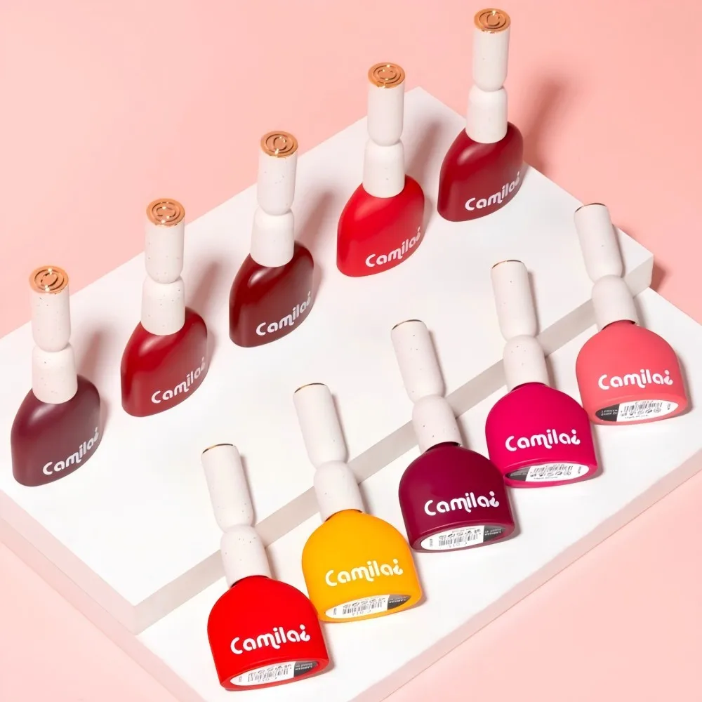 New style camila 6colors/box 16ml 14g Nail Polish Private Label UV Gel Semi Cured Long Lasting Soak off magnetic Gel Polish kit