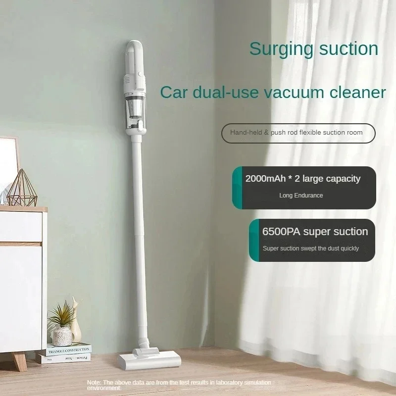 2026 New Model Wireless Handheld Car Vacuum | Strong Suction, Metal Strainer, Portable Vacuum Cleaner for Home & Auto