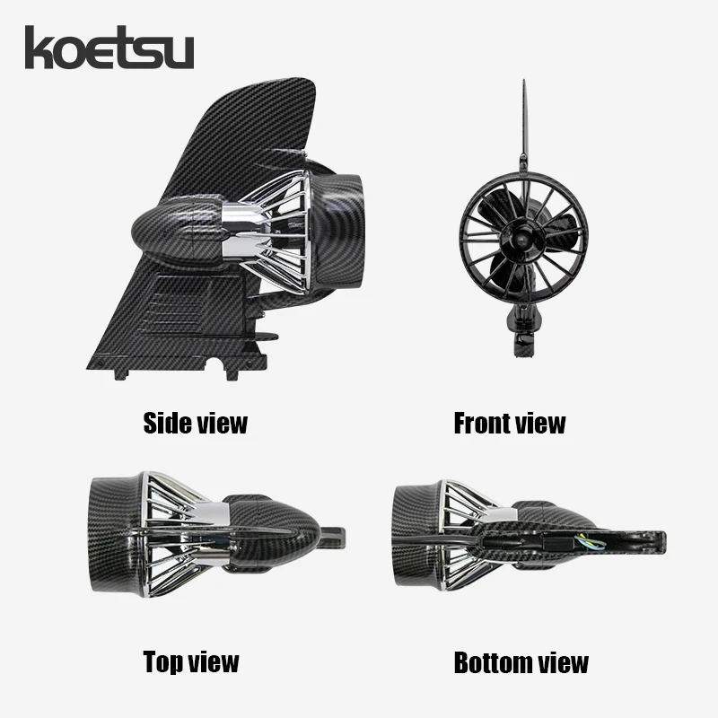 KOETSU Paddle Board Electric Propulsion, Compact and Lightweight, Strap Design for Easy Transportation, Simple Installation