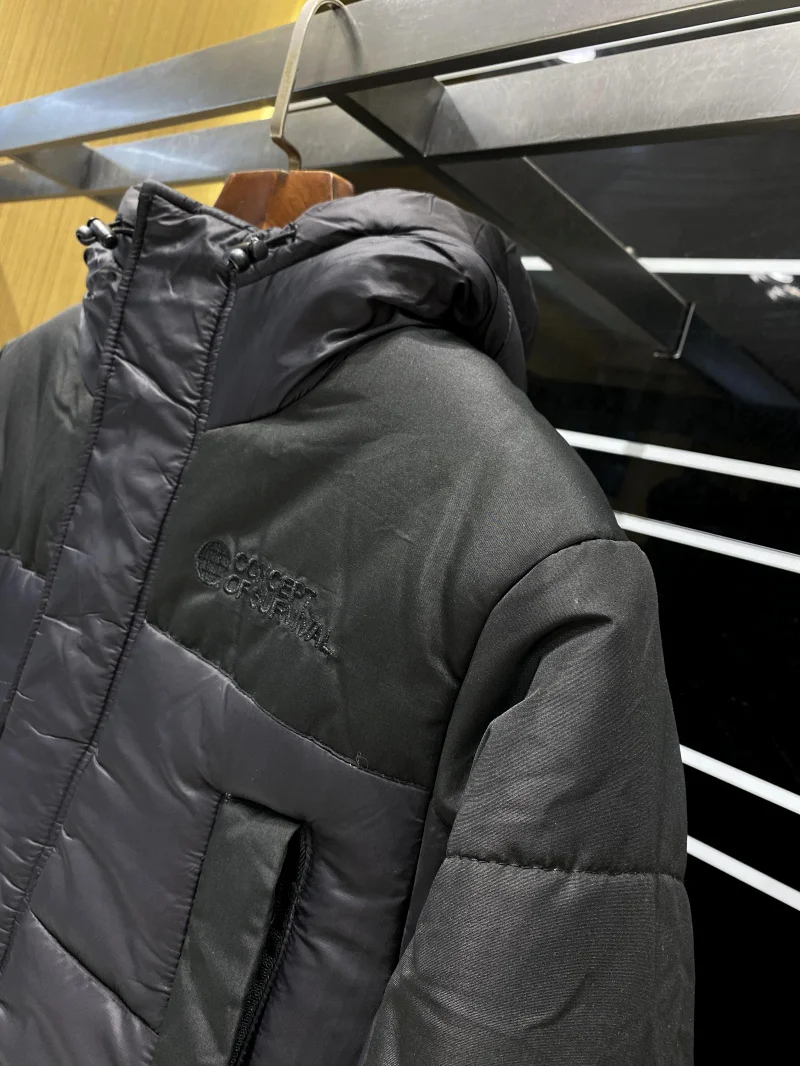 Thiened الشتاء القطن Jaet الرجال معطف مقنع يندبروف مقاومة للماء طويلة Sve الشباب Faion الدافئة ألياف البوليستر