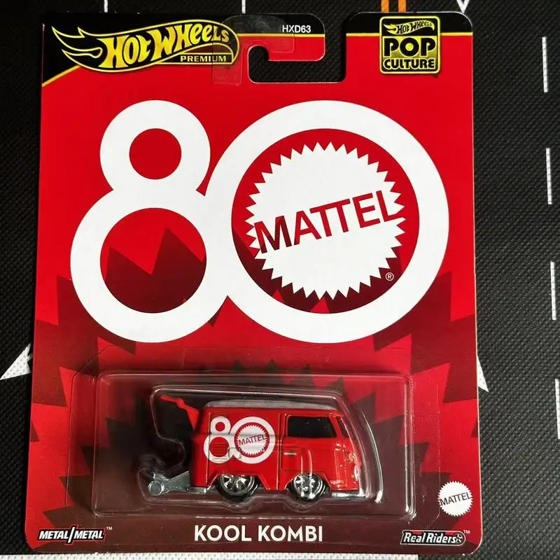 2025 Hot Wheels Premium Pop Cultuur 1: 64 Diecast Aston Martin Mazda Kool Kombi Mystery Machine Model Auto Collectible Kinderen Speelgoed