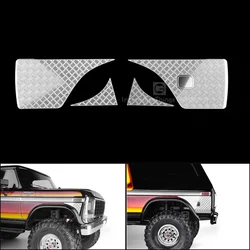 Side Guard Front/rear Skid Plates Simulation Decoration for 1/10 RC Crawler Car Traxxas TRX4 BRONCO FORD Diy Parts