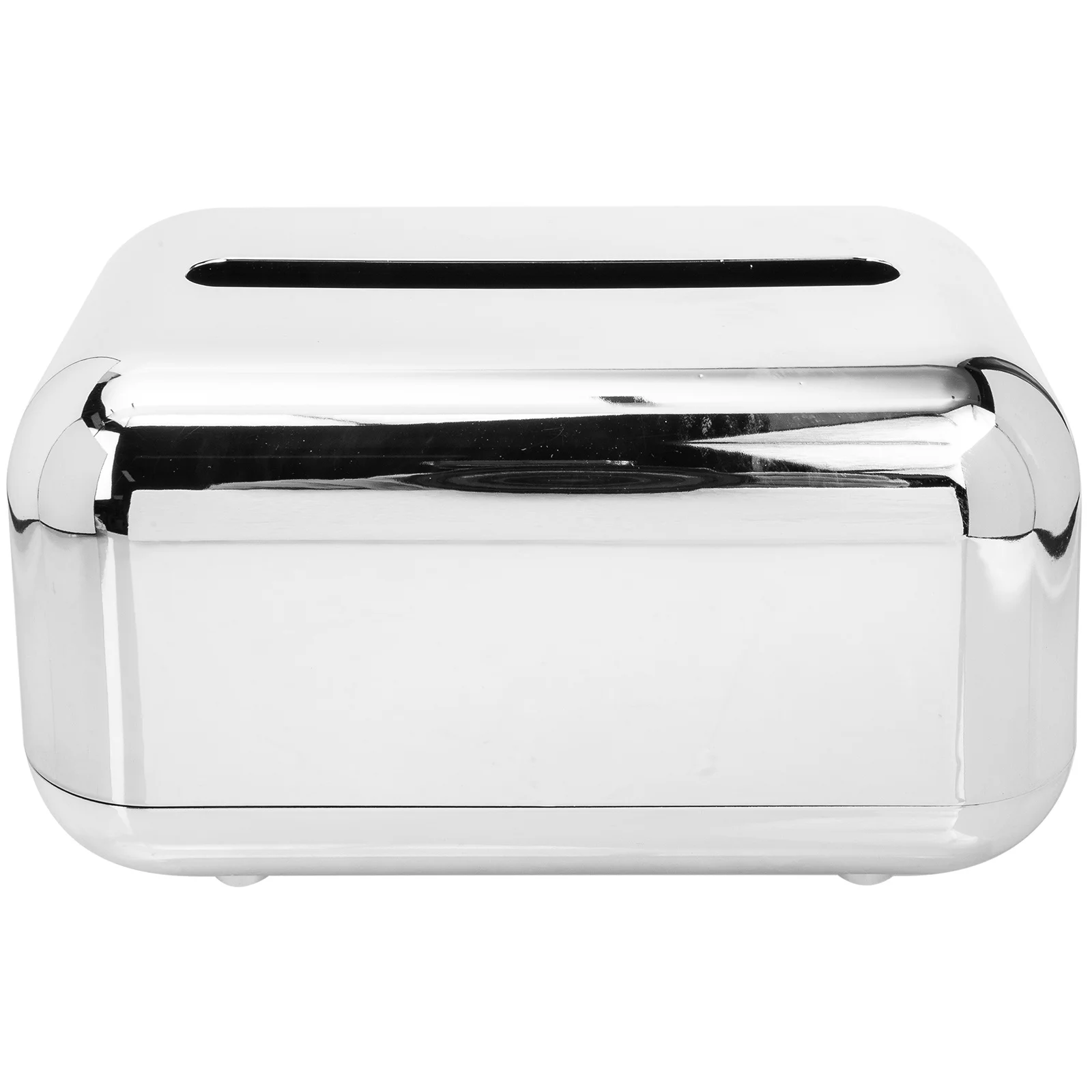 صندوق مناديل ABS حامل أنيق، صندوق تخزين مزخرف خفيف الوزن للمنزل والمكتب وغرفة النوم وغرفة النوم #4