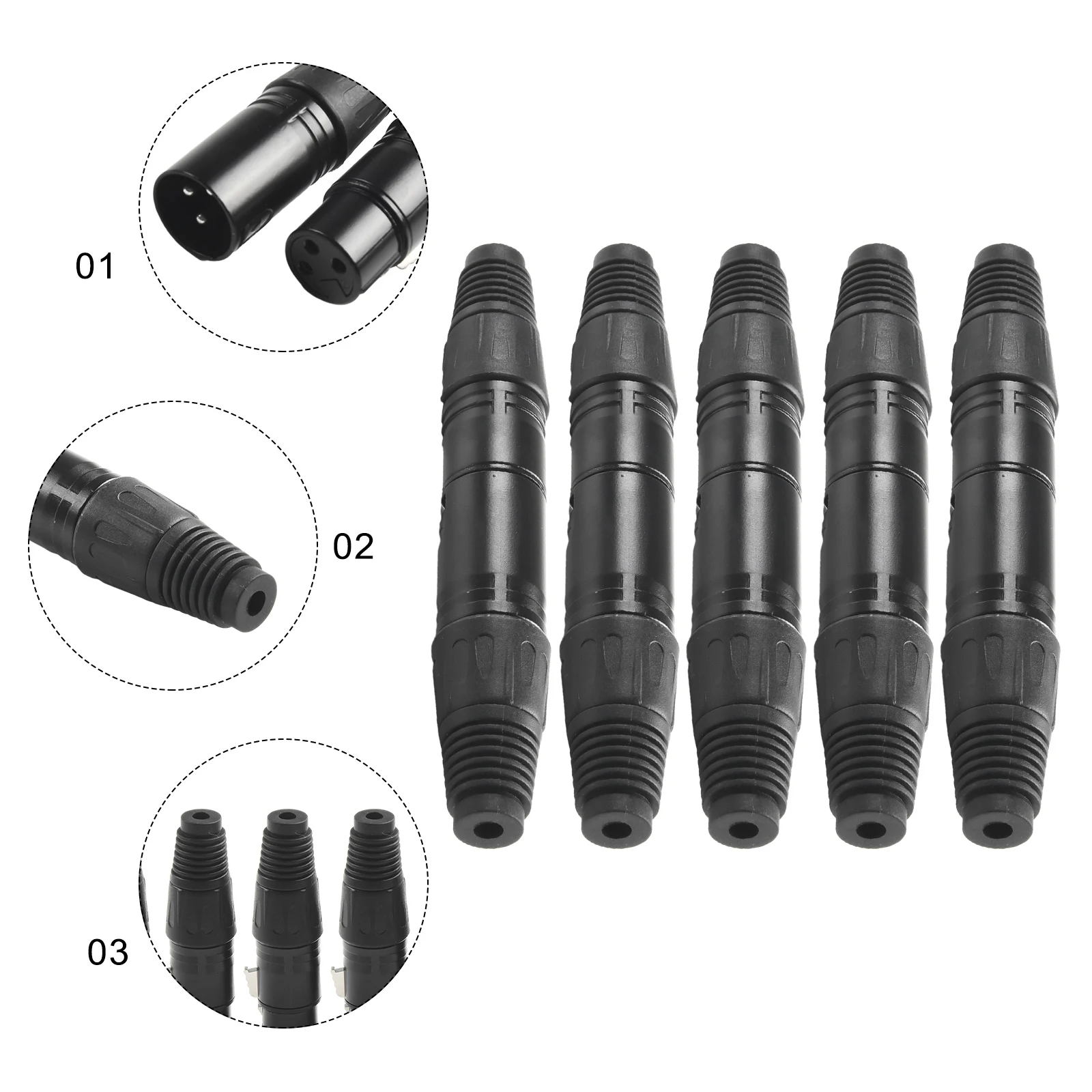 Motors Connectors Parts Excellent Microphone Snake 3 Pin Audio Beautiful Cable Compatibility Motors Connectors