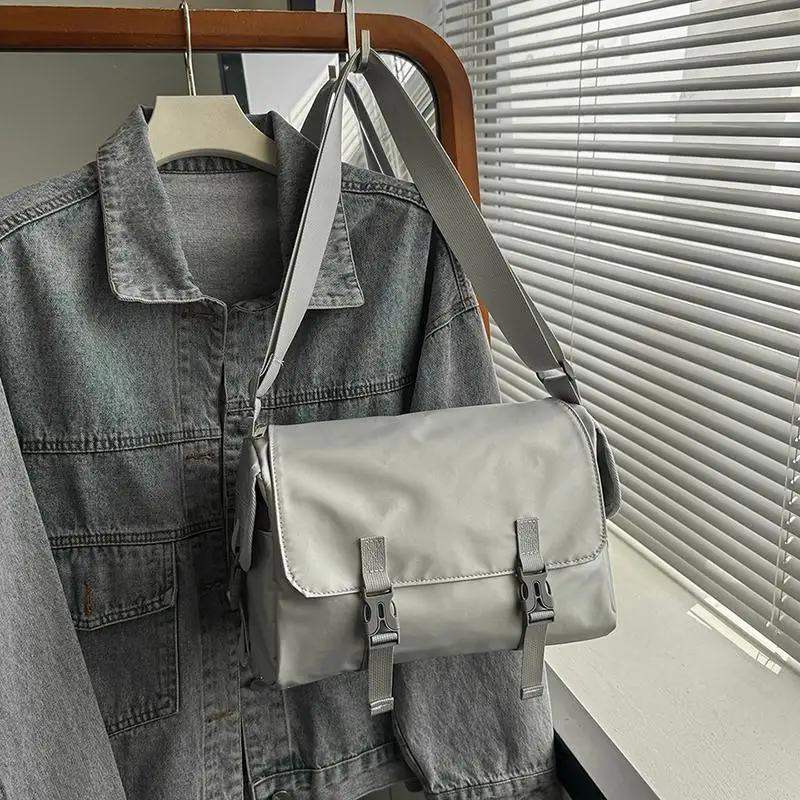 

New Niche Messenger Diagonal Shoulder Brand Casual All-match Men's Women's Fashion Trendy Comfort Single Shoulder Postman Bag