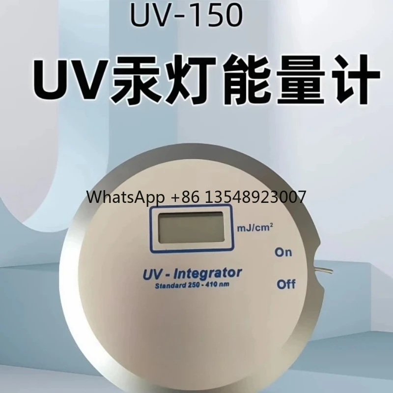 UV Curing UV Detector UVC Sterilization Lamp 250-410nm Energy Illuminance Meter