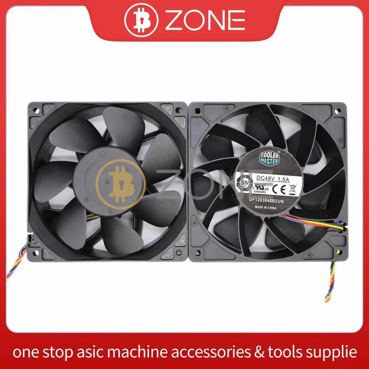 Eang Ebit E9pro E10D E11 Miner Fan Cooler muslimah 4PIN 48V 1.5A 12CM ventola di raffreddamento ad alta velocità