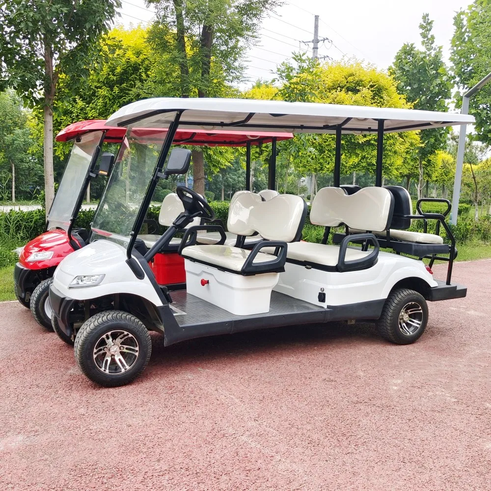 

Оптовая продажа, тележка для гольфа, электрический универсальный автомобиль, тележка для гольфа, 6-местная экскурсионная тележка для гольфа, уличные легальные транспортные средства