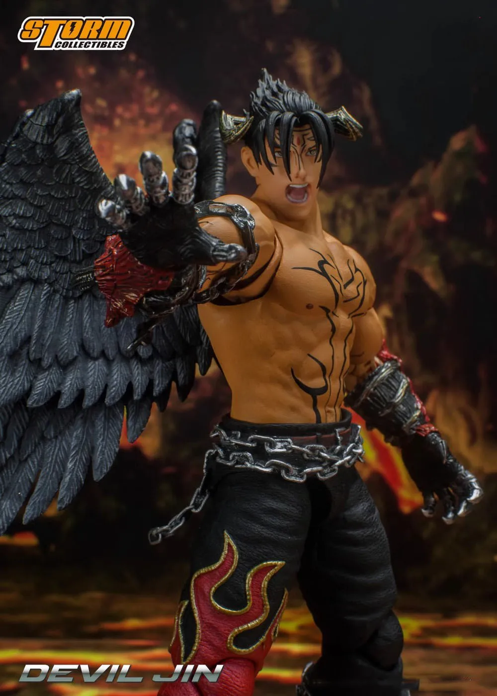 

New Storm Toys BNTK05 1/12 Male Soldier Devil Jin 6'' Action Figure In Stock