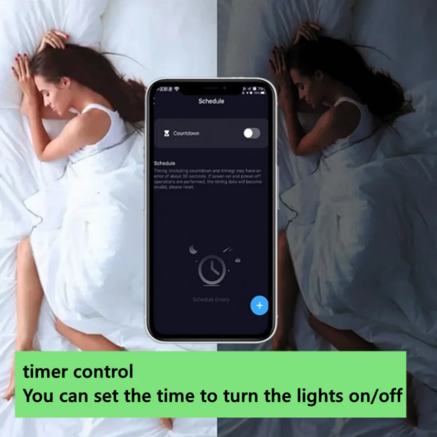 Ampoule LED intelligente sans fil, Tuya Andrea Control, Dimmable 15W, RGB + CW + WW, Lampe de changement de document, Compatible IOS et Android, BluetUnvétérans wn 4.0 App